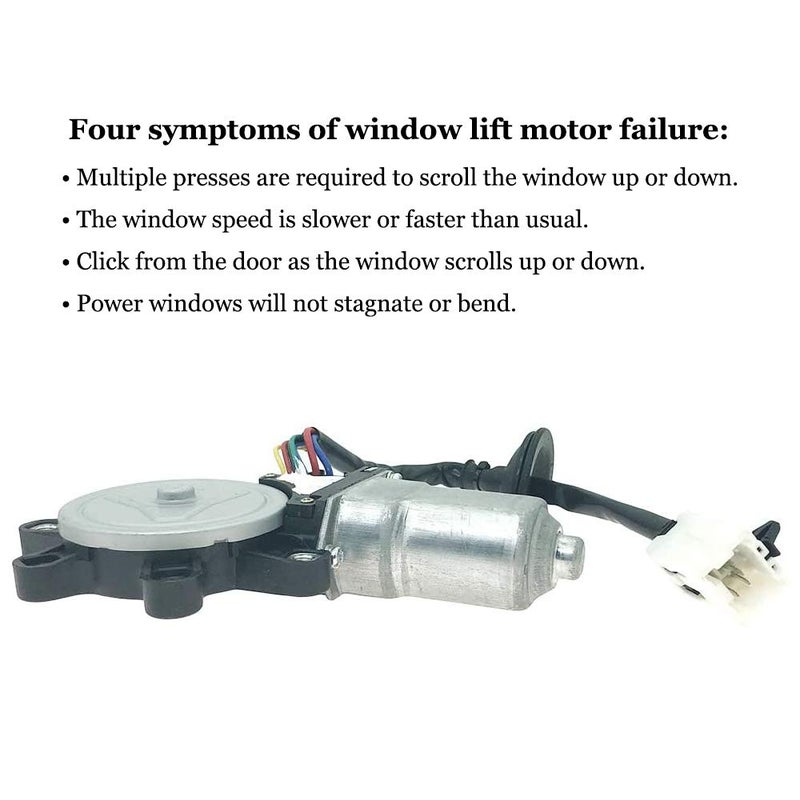Syconeer Window Lift Motor Front Right Passenger Side for 2003-2009 Nissan 350Z 2003-2007 Infiniti G35 Coupe Model Replace 80730-CD00A 80730CD00A - Image 3